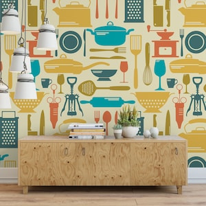 Add Charm with Kitchen Wallpaper