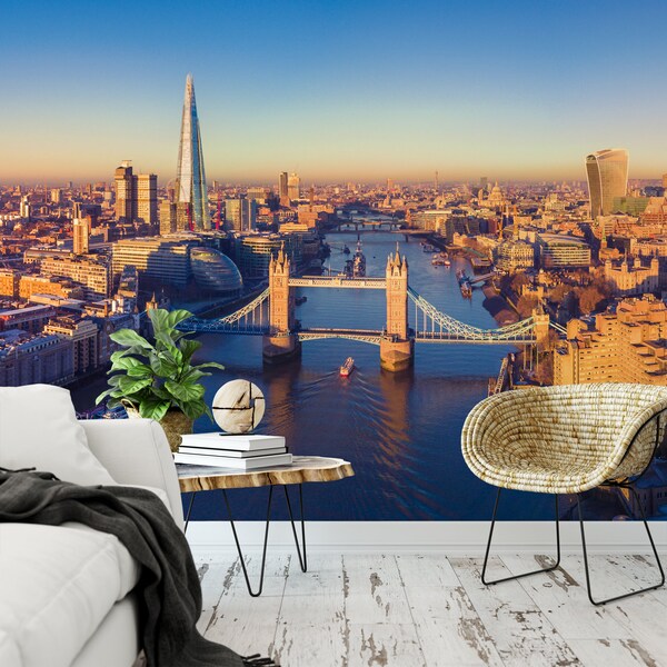 Removable Wallpaper London Etsy