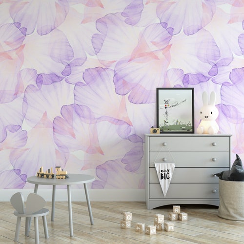 Polka Dot Pink Peel & Stick Fabric Wallpaper Repositionable Etsy