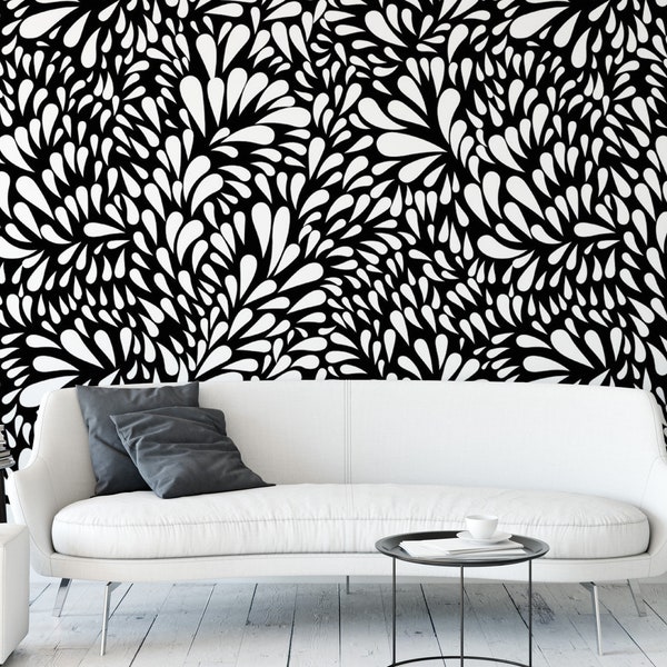 Black and White Wallpaper - Etsy