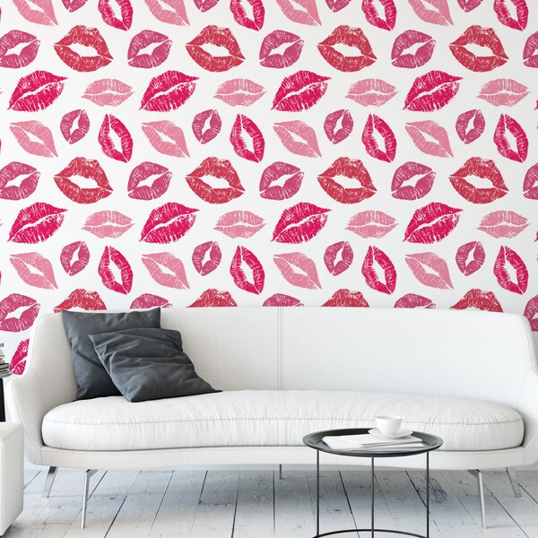 Pink Stick Wallpaper - Etsy