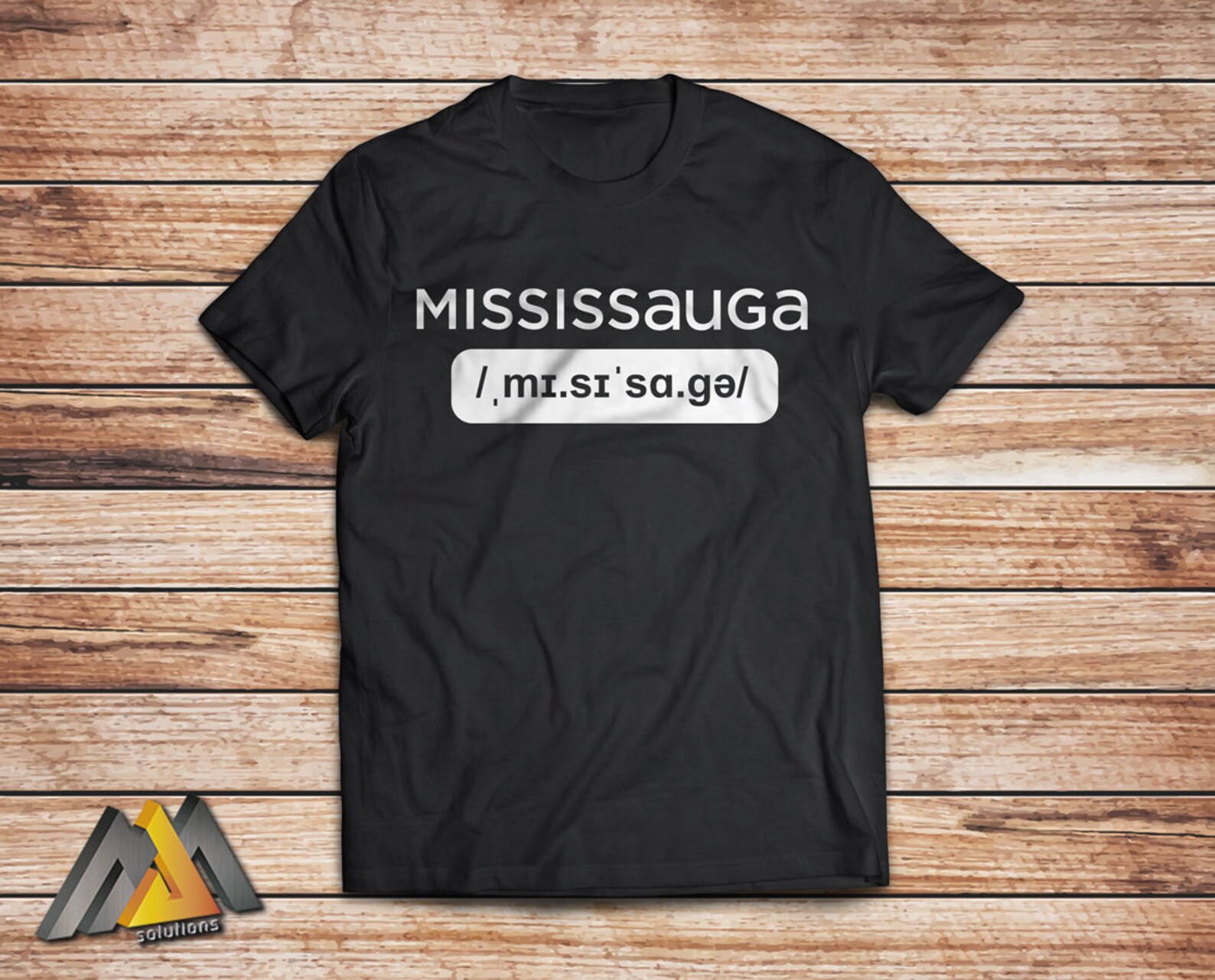 Mississauga How to Pronounce Tshirt Etsy