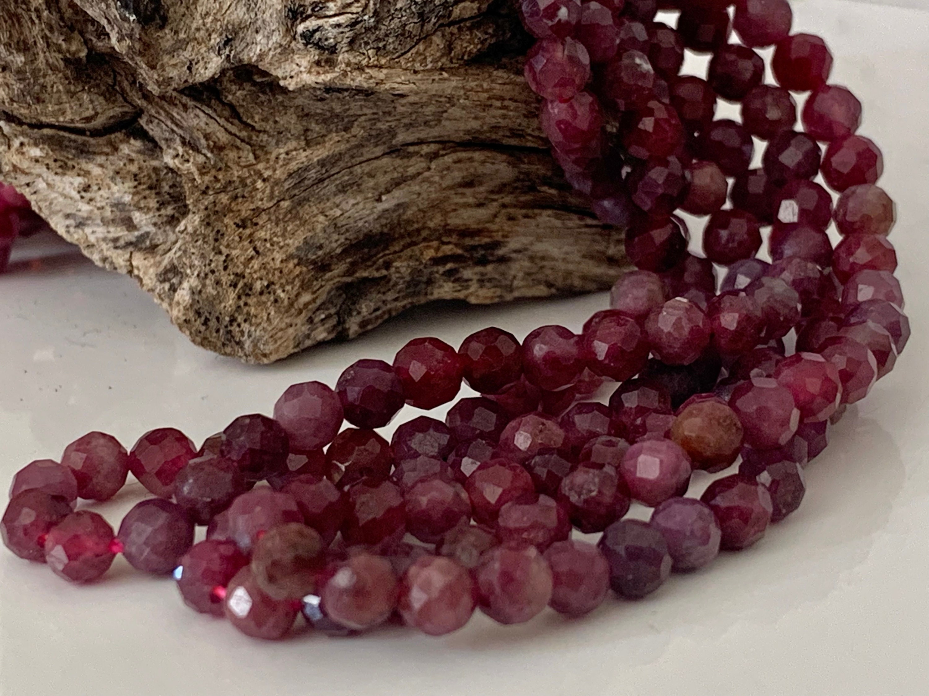Pierre Tourmaline Rose Naturelle 9mm X 5mm, Occasion - Pour Collection Ou Création Bijoux