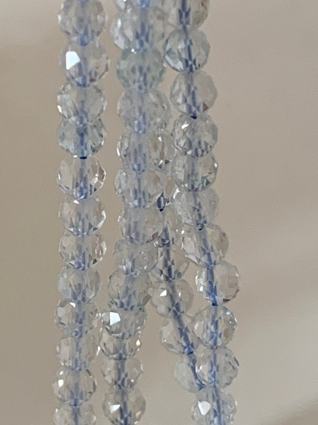 Lot De 100 Perles Facettées De Bohême Preciosa 4 Mm - Couleur Topaze - Fabriqué En France