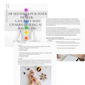 Awakening Your Inner Healer: A Journey Into Chakra Healing and Balancing Instant Download Online Course Digital Download PDF Workbook