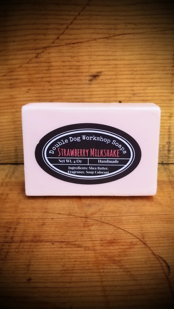 Strawberry Milkshake Handmade Soap Homemade Small Batch Etsy