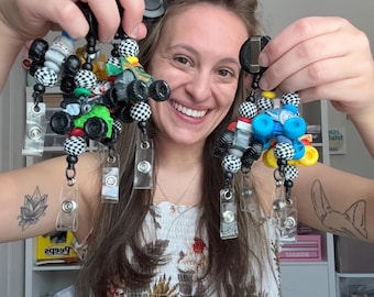 Monster Truck Badge Reels- monster truck- retractable badge reels- monster truck mama
