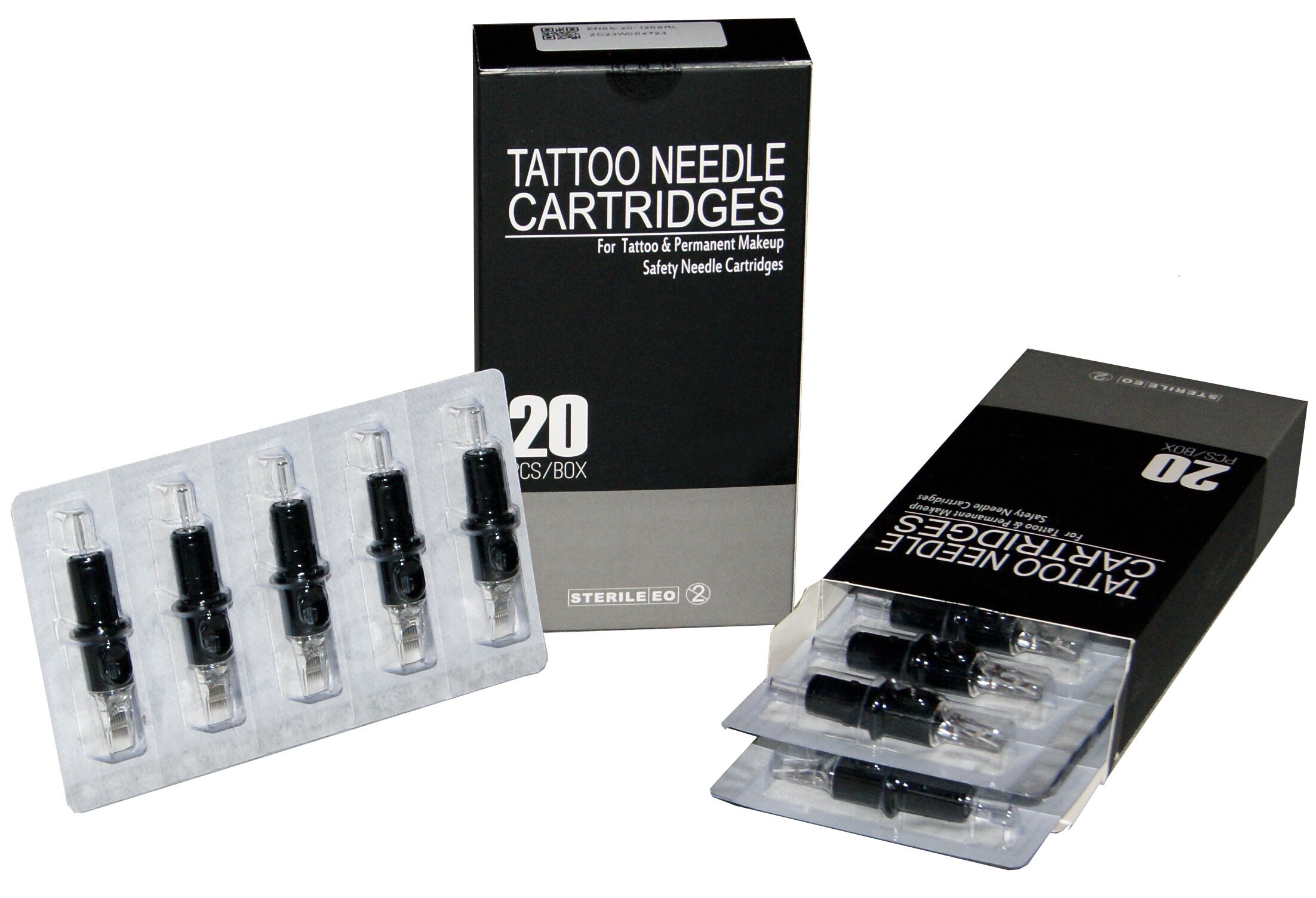 Dragonhawk Tattoo Cartridges Needles 0.35MM Round Liner- Box of 20