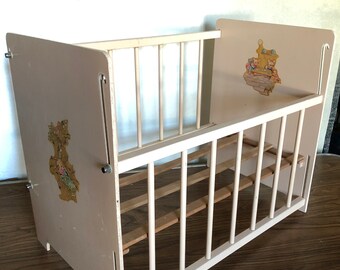 antique doll cribs