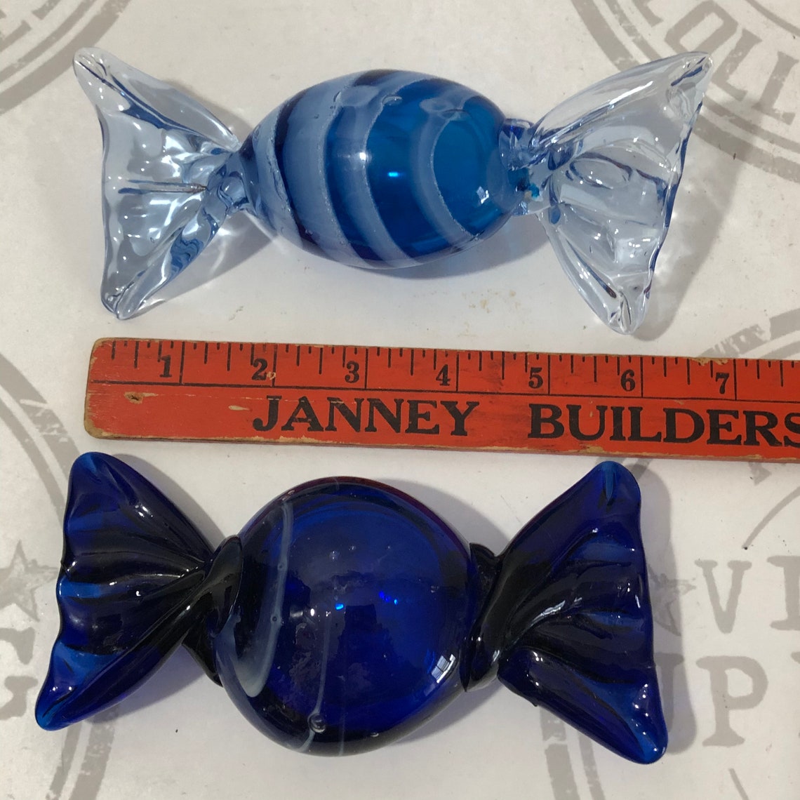 Large Candy Figurine Glass Candy Paperweight Pop Art Etsy