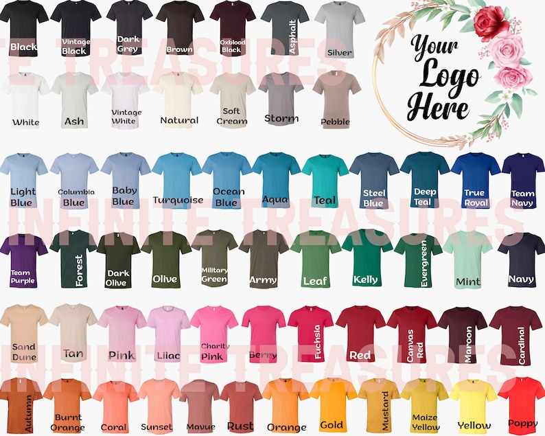 bella canvas tee sizing