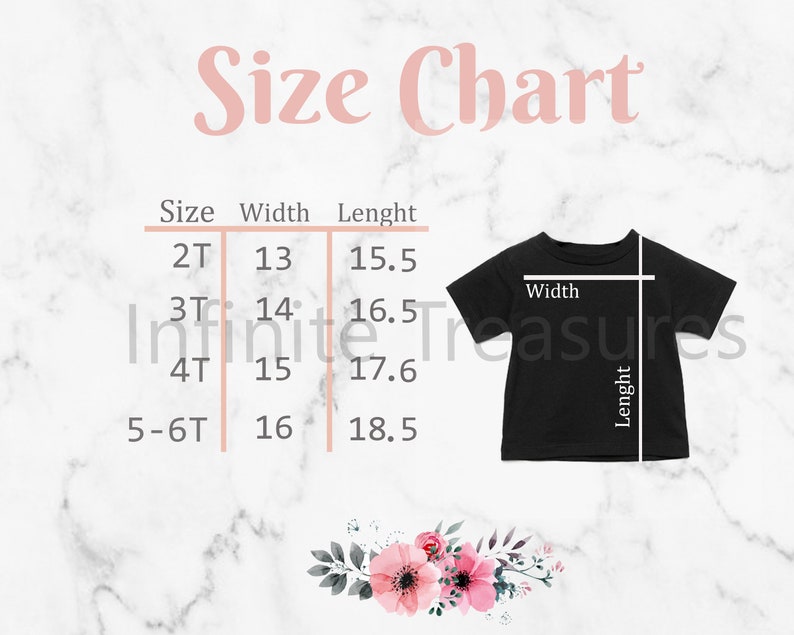 bella canvas youth sizing