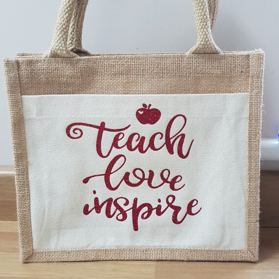Teacher outlet hessian bag