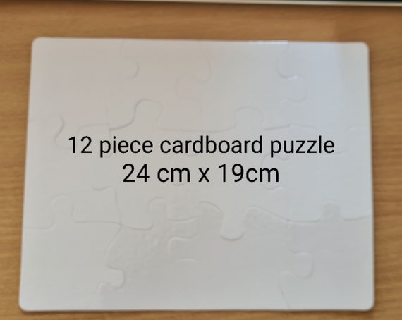Wooden Puzzle - 4 x 12 pcs - Dino
