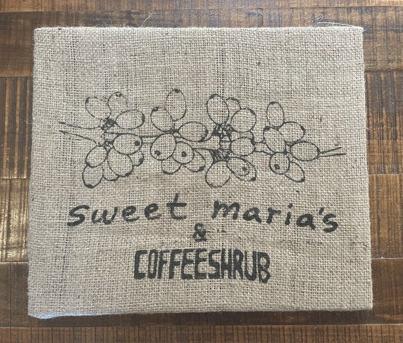 Handmade Authentic Framed Coffee Bag Wall Art Coffee Bean Etsy