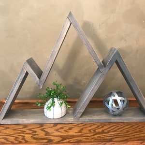 Rustic Colorado Mountain Shelves | Mountain Decor | Adventure Decor | Handmade by 14 year old maker