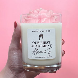 First Apartment/House 12oz Handmade Soy Candle