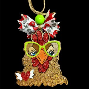 Chicken Freshie, Chicken Car freshies, Aroma Beads, Farm,  Western, Car Decor, Car Freshies, Chickens, Gifts, Gifts For Her