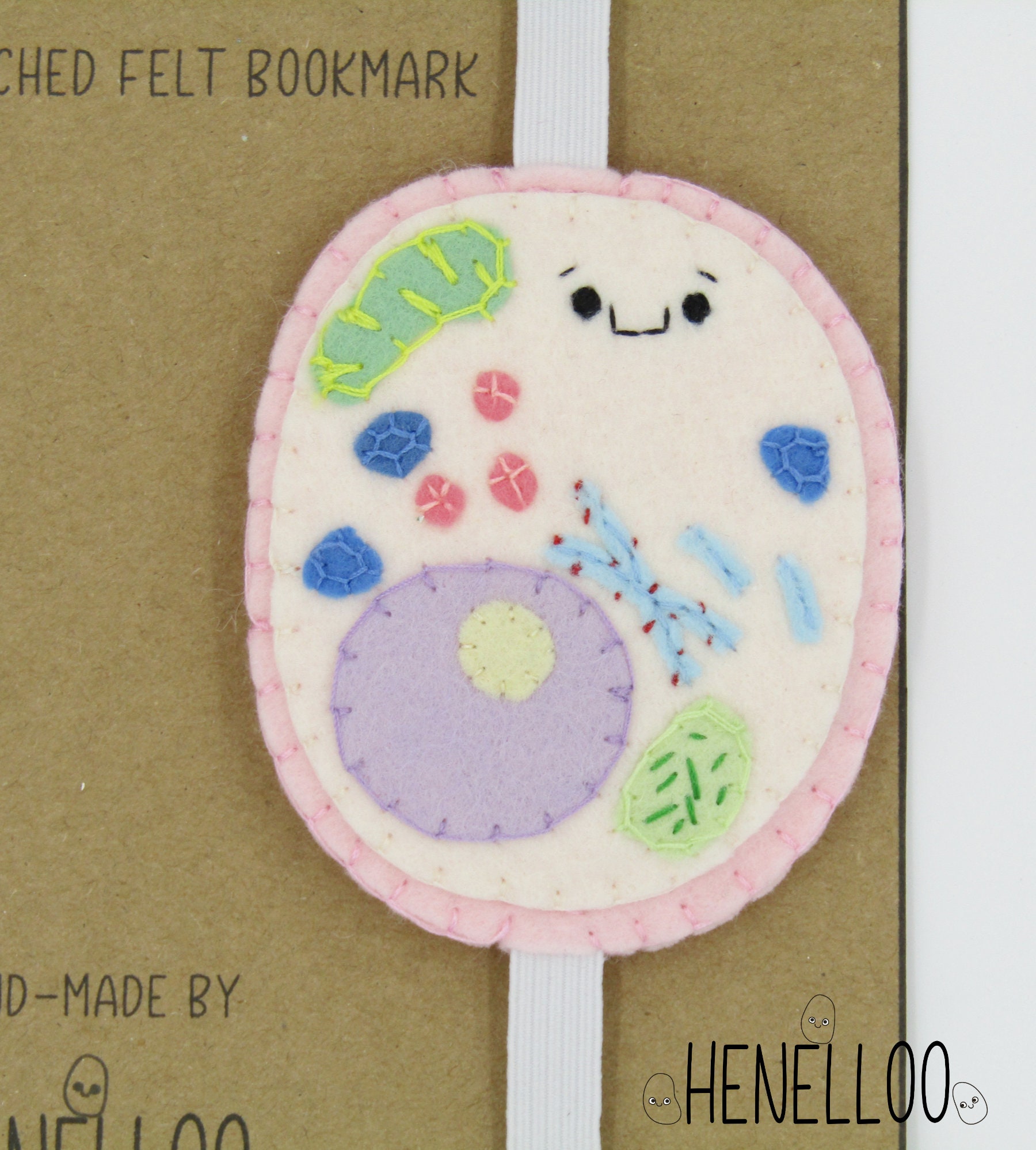 Human Cell Bookmark Biology Experiment Lab Book Page Marker Etsy UK