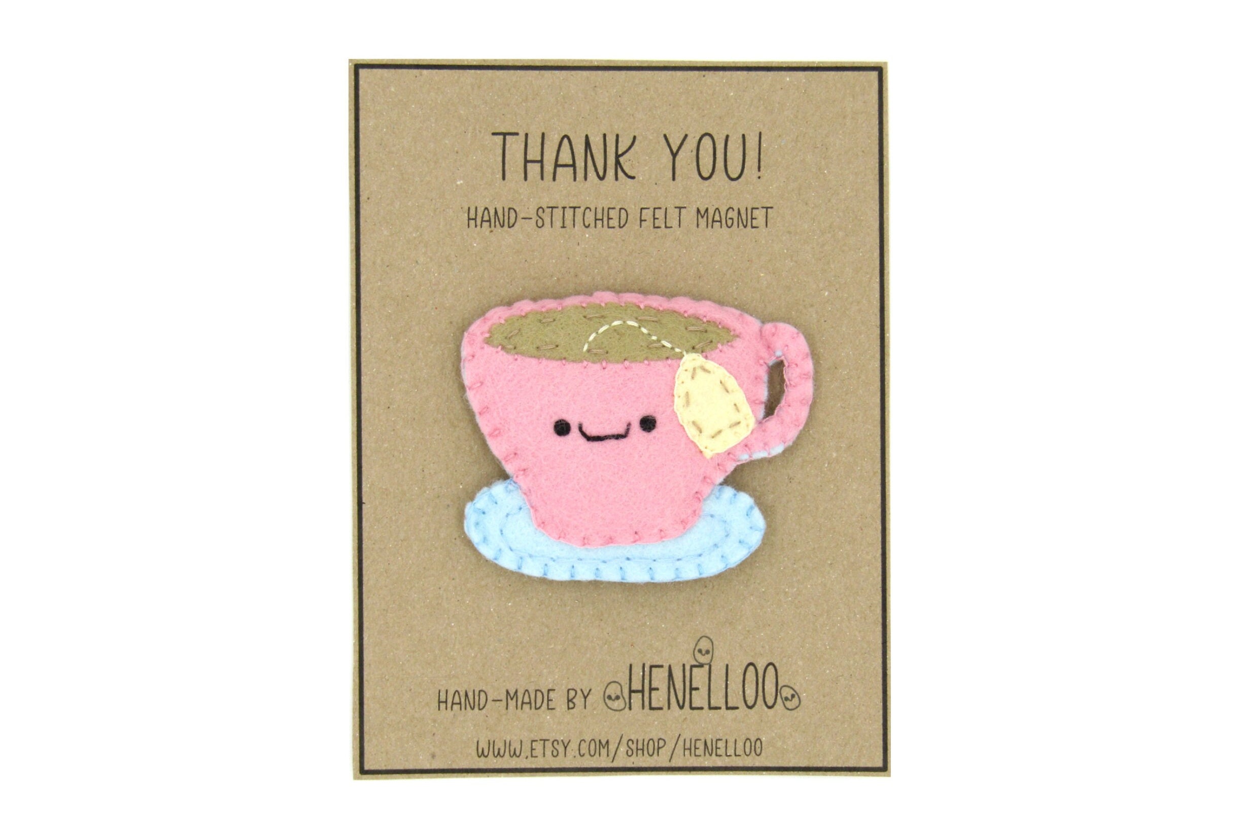 Thank You Tea Gift, Tea Cup Letterbox Gifts, Cute Kawaii Tea