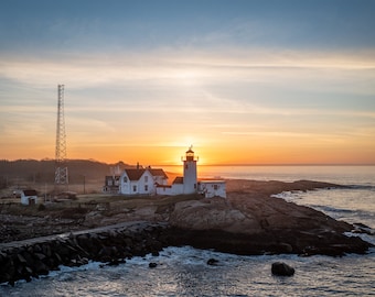 Eastern Point Light Gloucester MA. Fine Art, Metal, Acrylic Wall Decor
