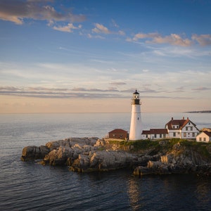 Portland Head Leuchtturm Portland Maine Fine Art, Metall, Acryl Wanddekor