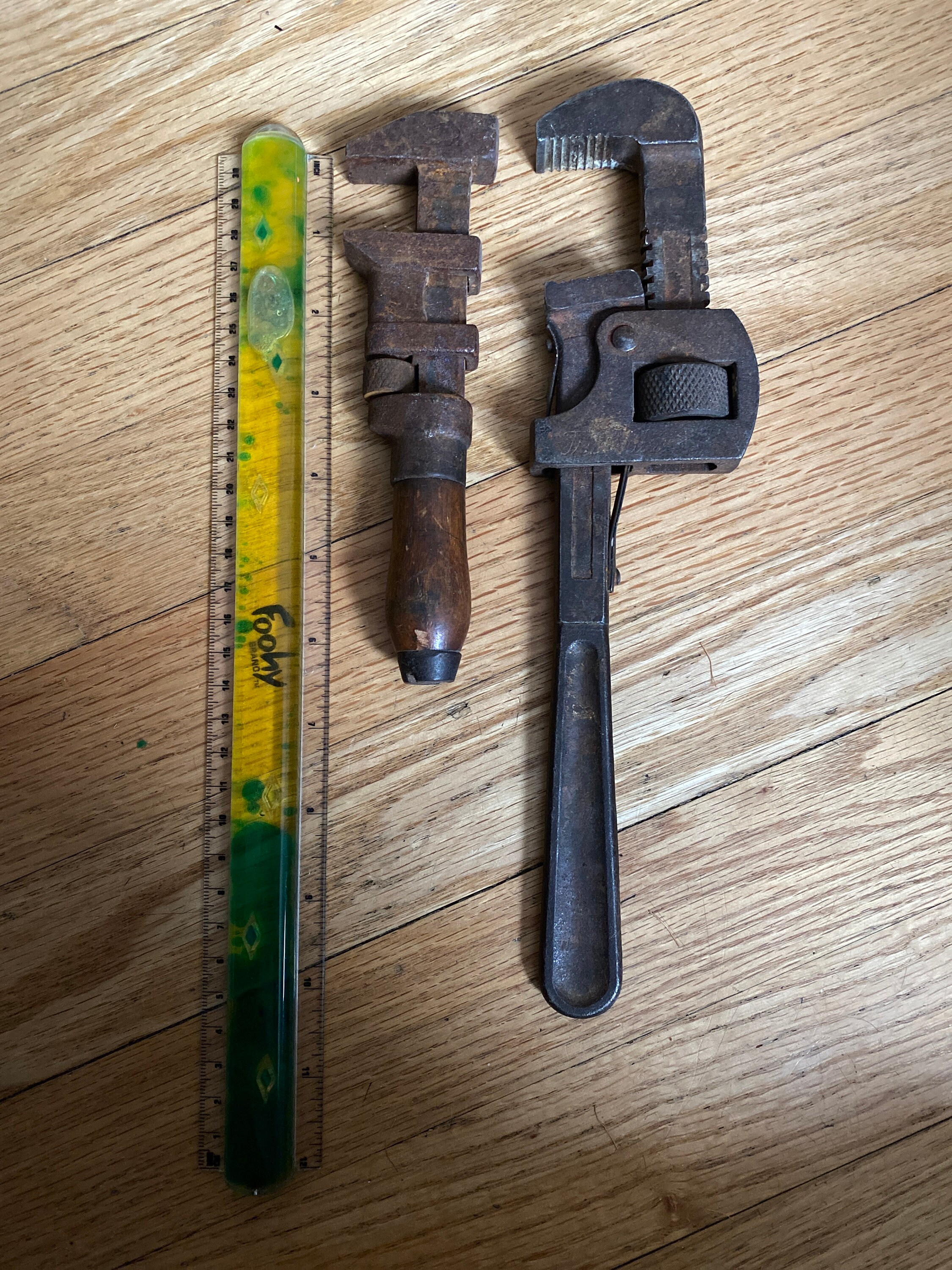Vintage Small Pipe Wrenches - Etsy