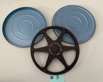 Assorted Vintage 8mm Canisters & Reels