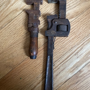 Vintage Small Pipe Wrenches