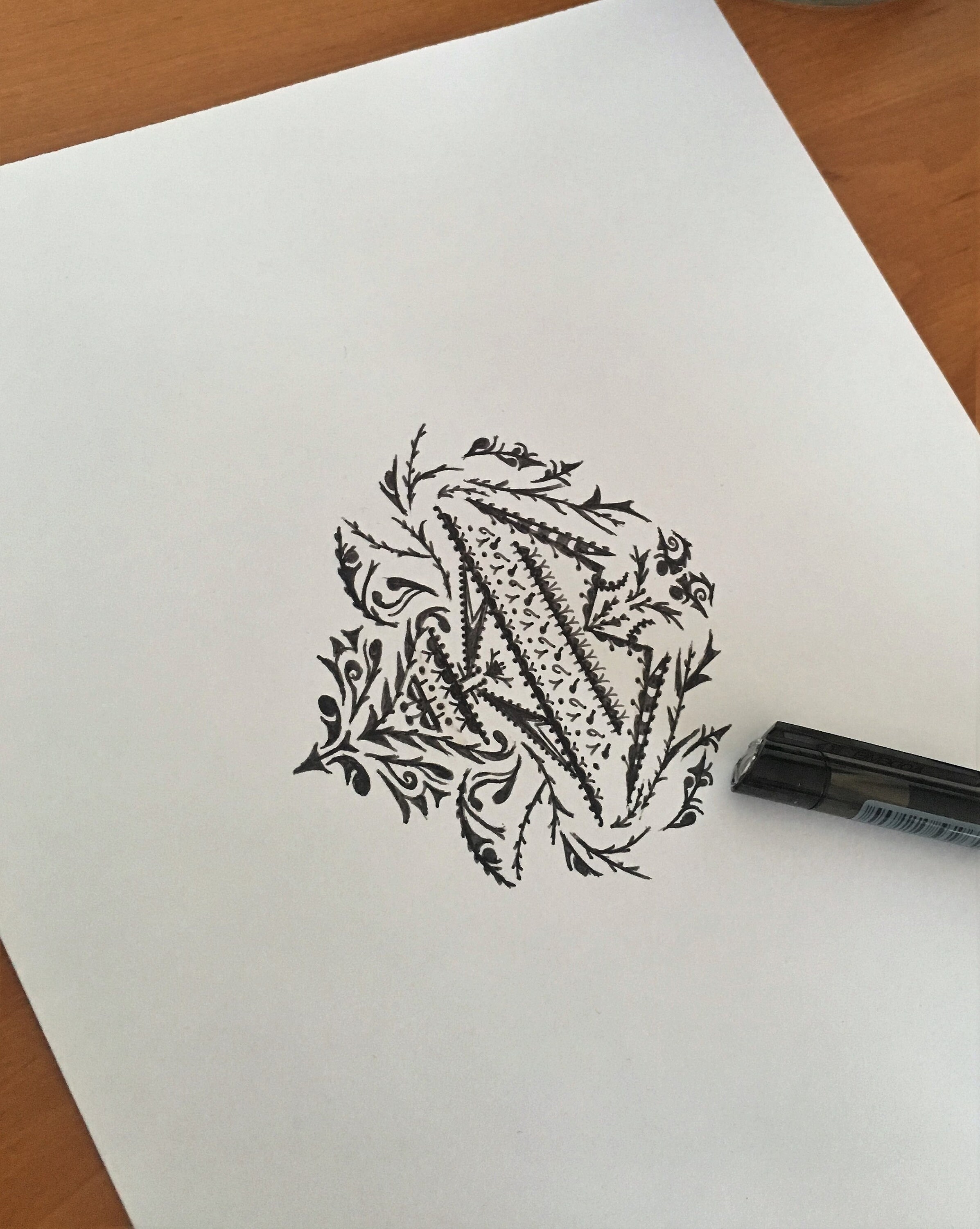 Unusual Geometric Tattoo Design - Etsy Norway