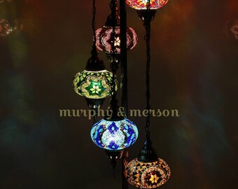 Customizable 5 7 9 Globes Turkish Floor Lamp Turkish Etsy