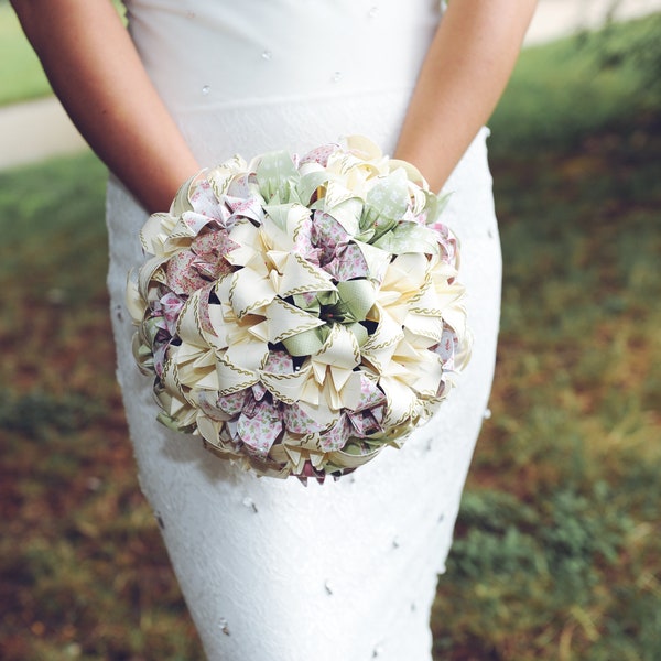 Paper Bridal Bouquet Etsy