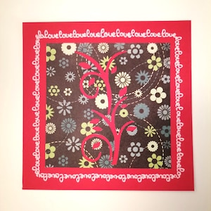 Carte de Saint Valentin - fiançailles - romantique - idée cadeau Saint Valentin