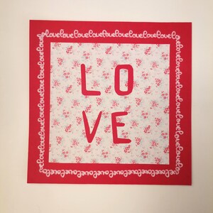Carte de Saint Valentin - fiançailles - romantique - idée cadeau Saint Valentin