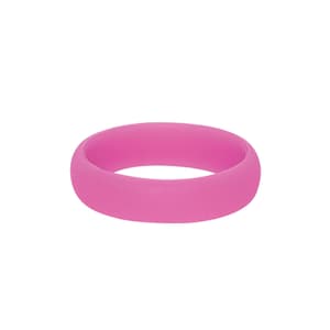 Anillo de silicona rosa, anillo de silicona para hombres y mujeres, anillo de bodas de silicona, anillo de bodas de silicona rosa.