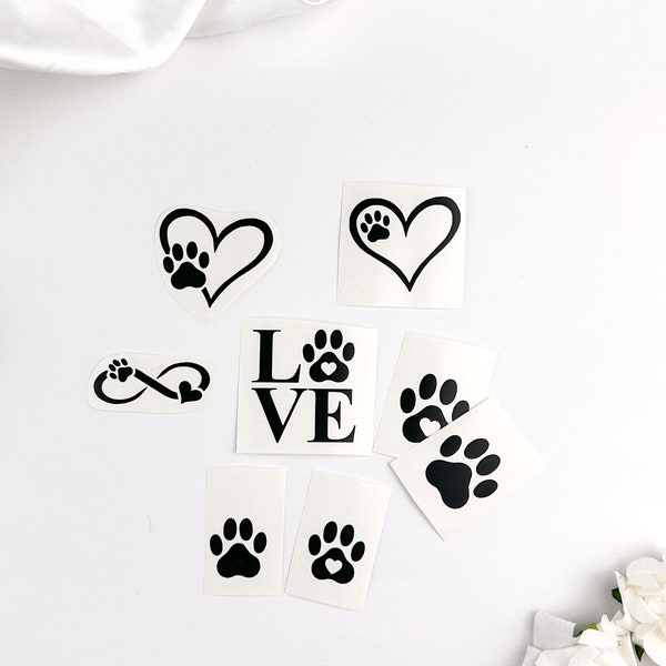 Animal Love Motifs | Decoration DIY Vinyl Sticker | Pets | Scherryssticker
