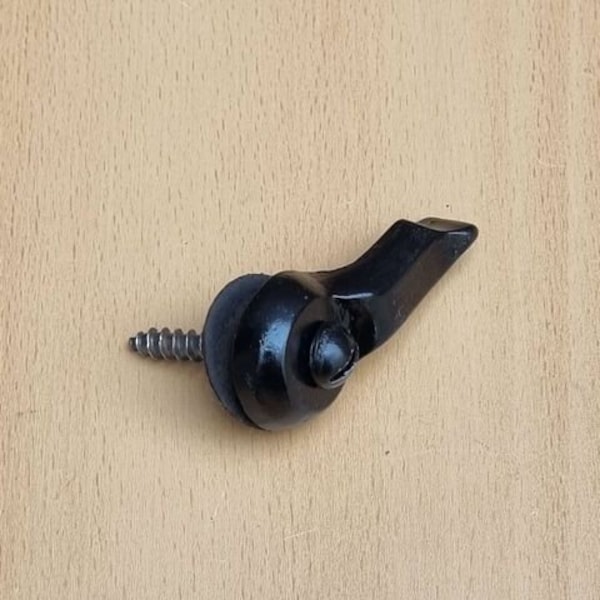 Metal Base / Bed Retention Catch + Screw From  Singer 12K Wood Base