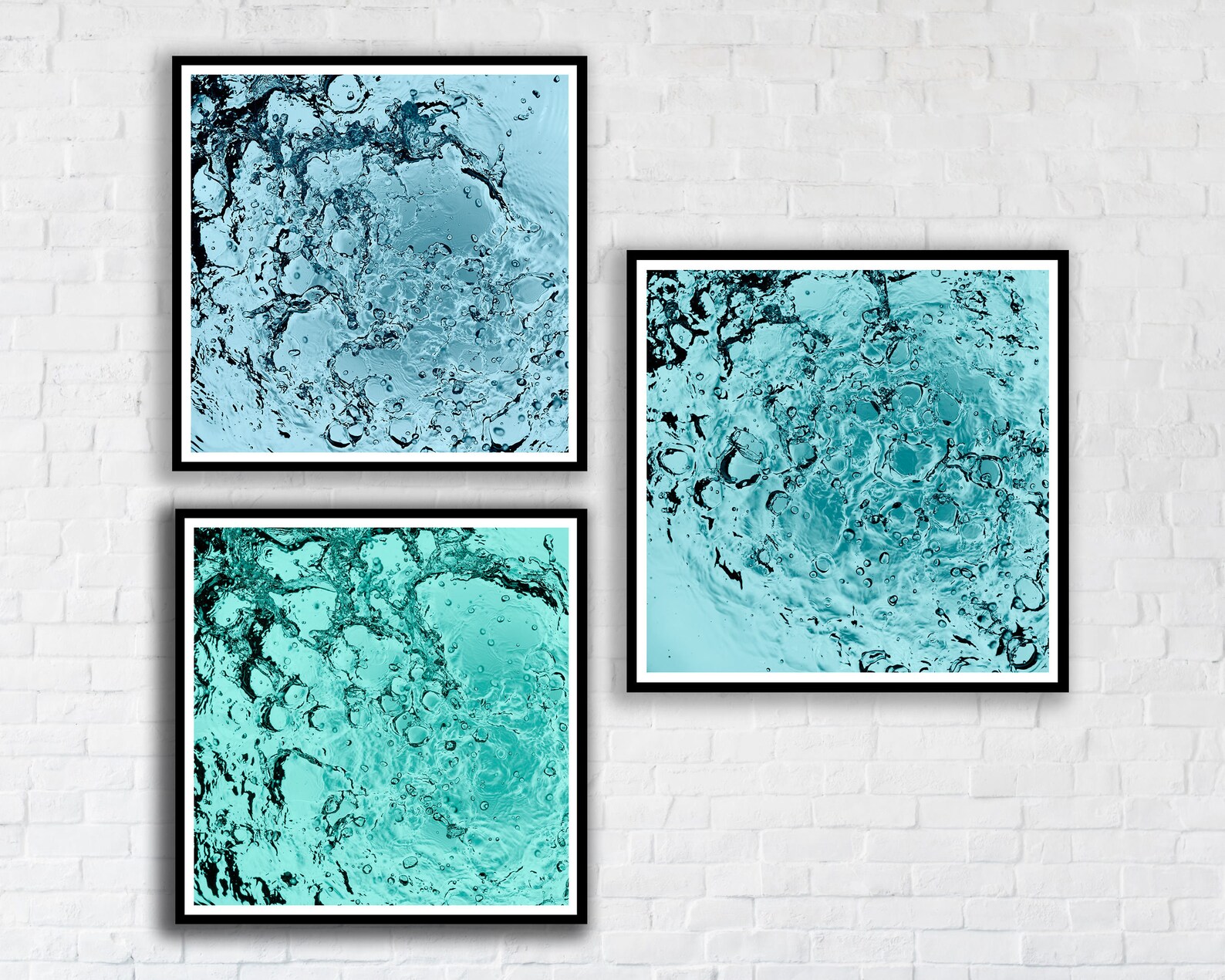 Water Splash Print Large Wall Art Water Splash Art Liquid Etsy