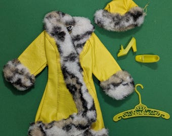 Barbie #1459 Outfit - Great Coat - 1970s - Barbie Clothing