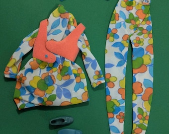 Francie 1239 Outfit - Bloom Zoom - 1970s - Barbie Clothes