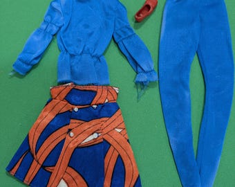Barbie All American Girl Outfit #3337 - 1972 - As Is