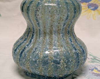 Dugan Double Gourd Vase - Celeste Blue