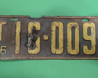 Vintage 1926 Minnesota License Plate