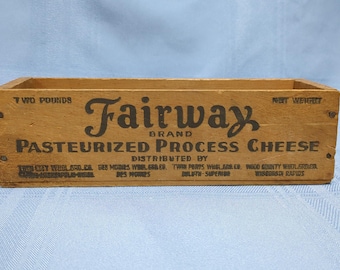 Fairway Vintage Cheese Box - Two Pounds, 10 Inches