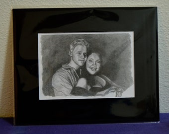 5x7 Firefly Wash & Zoe matted print