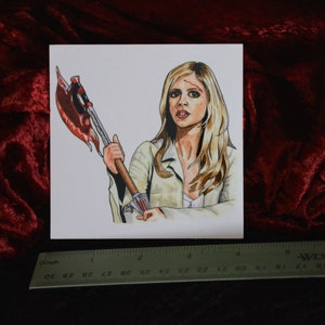 4x4 Buffy the Vampire Slayer Vinyl Sticker image 2