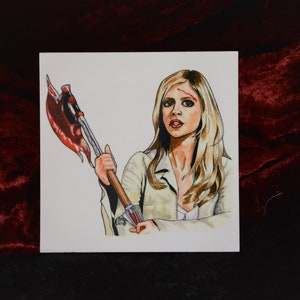 4x4 Buffy the Vampire Slayer Vinyl Sticker image 1