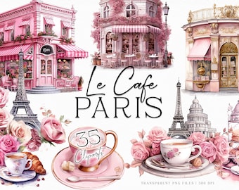 Le Cafe Paris clipart colletion, paris coffee shop, aris illustration,coffee shop illustration, cliparts,eiffel tower clipart,coffee clipart