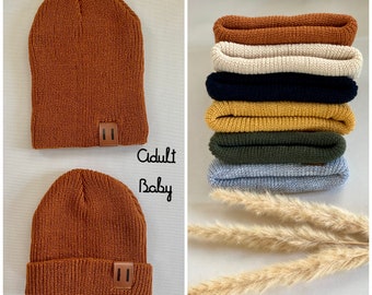 babies in beanies