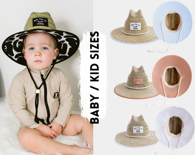 Baby & Toddler Girl Straw Sun Hat UV Sun Protection Beach Hat Etsy